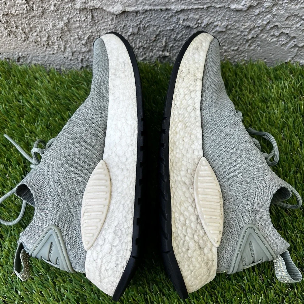 adidas Shoes Women Size 9 NMD_W1 sneakers Silver Green Acid Orange